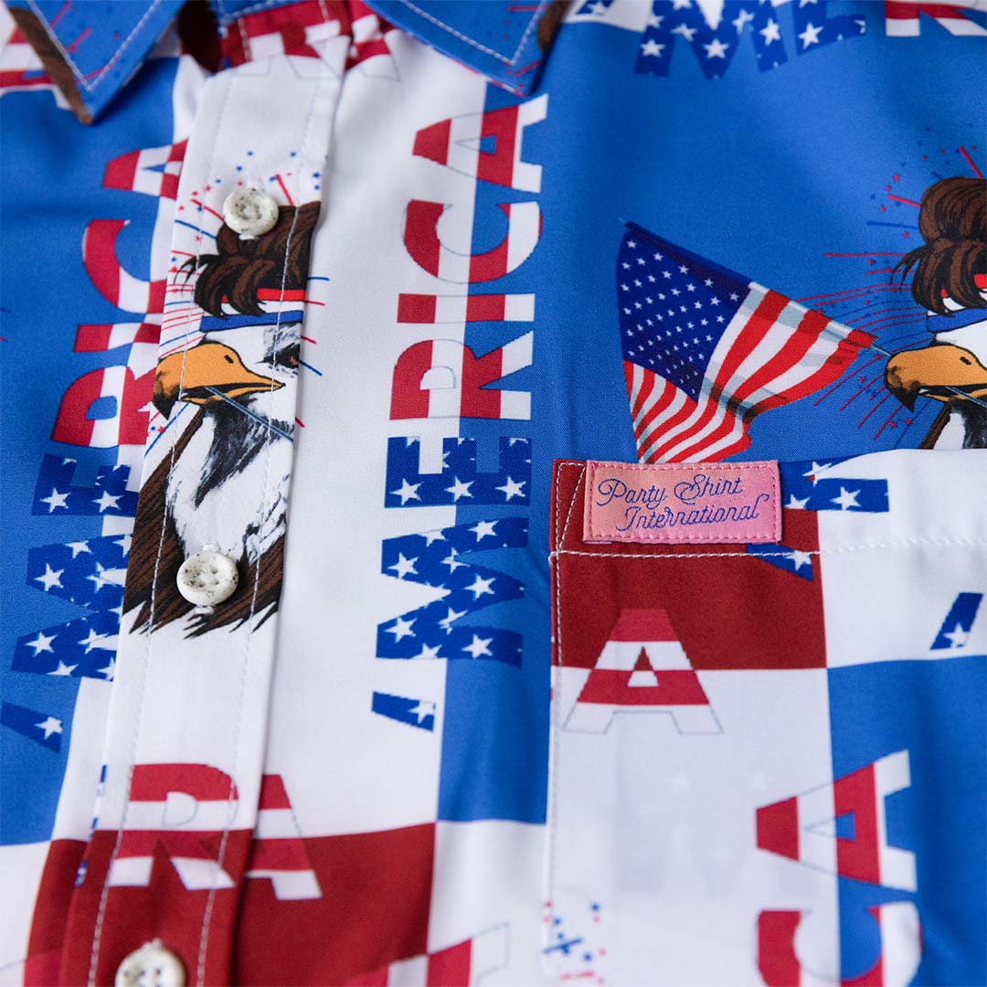 RED WHITE AND MULLET