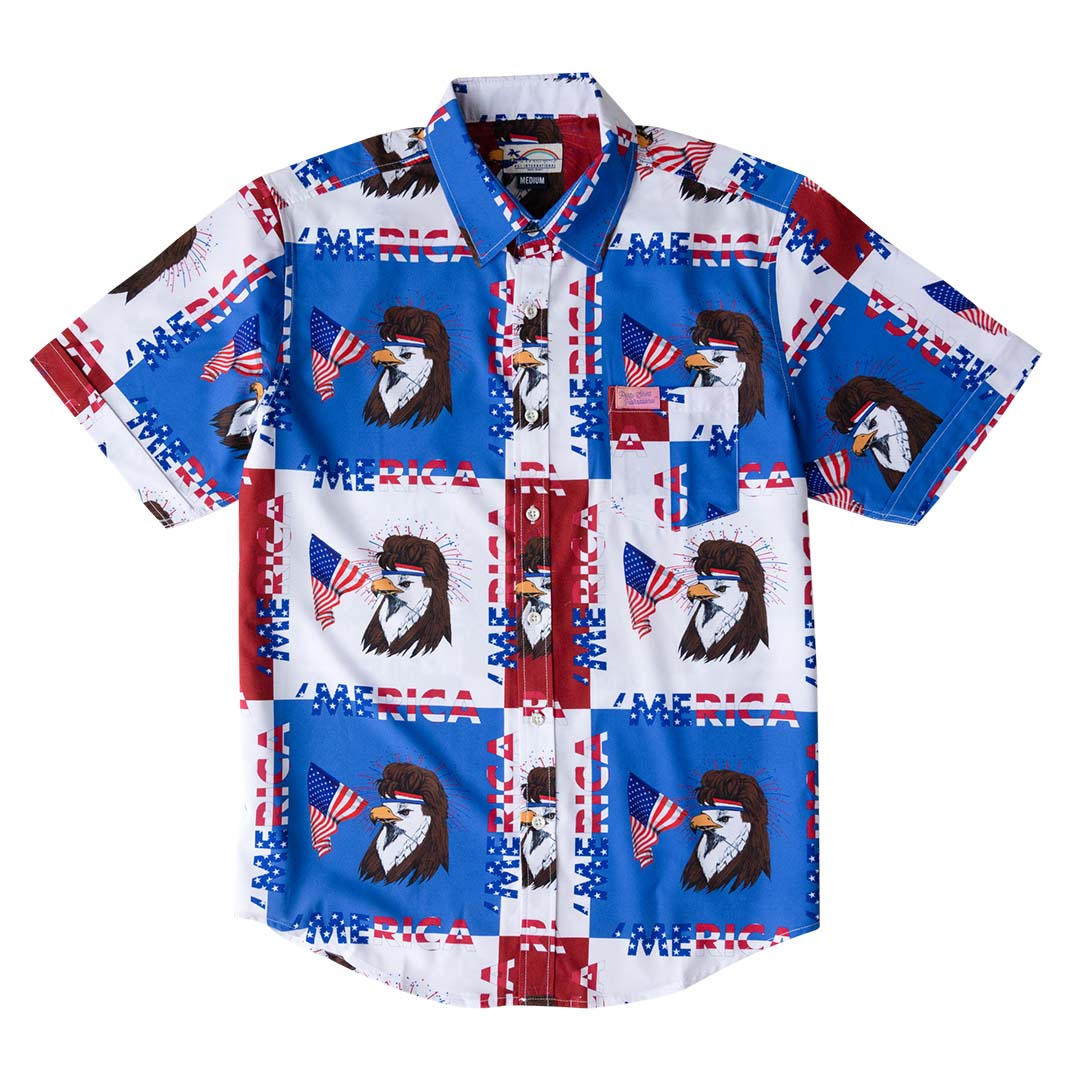 RED WHITE AND MULLET