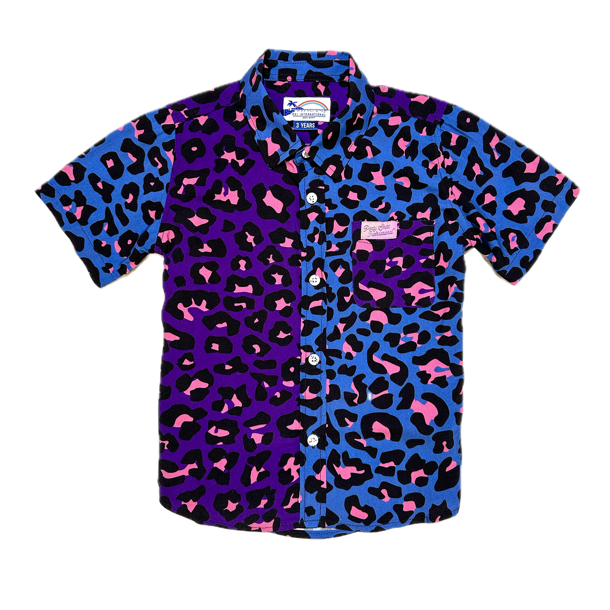 Neon Leopard Kid's Cabana