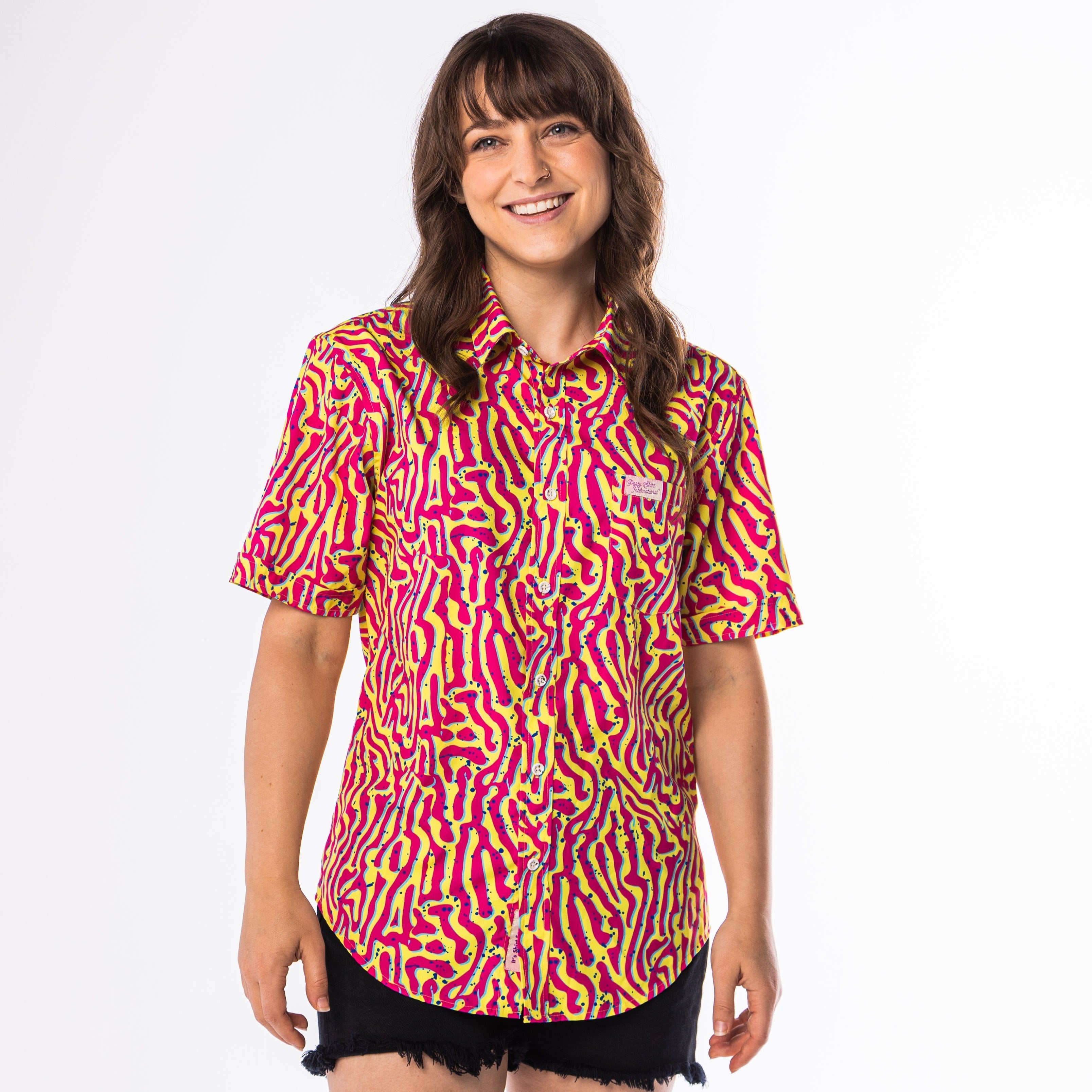 Real Zebra: Stretch Tech – Party Shirt International