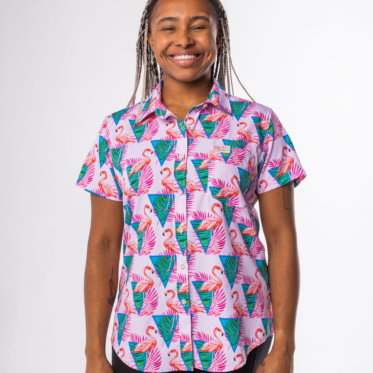 Pigeons Gone Wild: Women's Stretch Tech