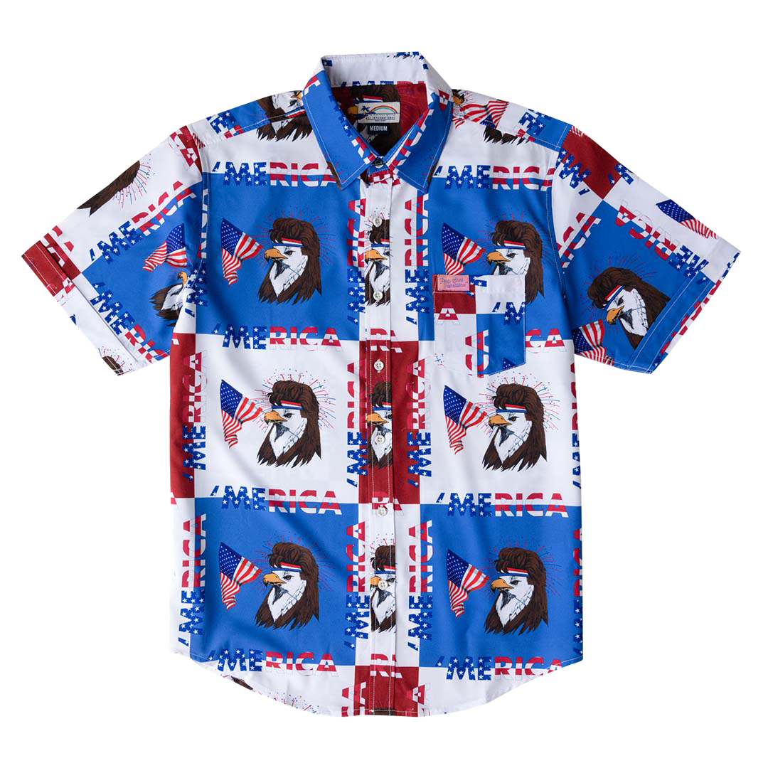 RED WHITE AND MULLET